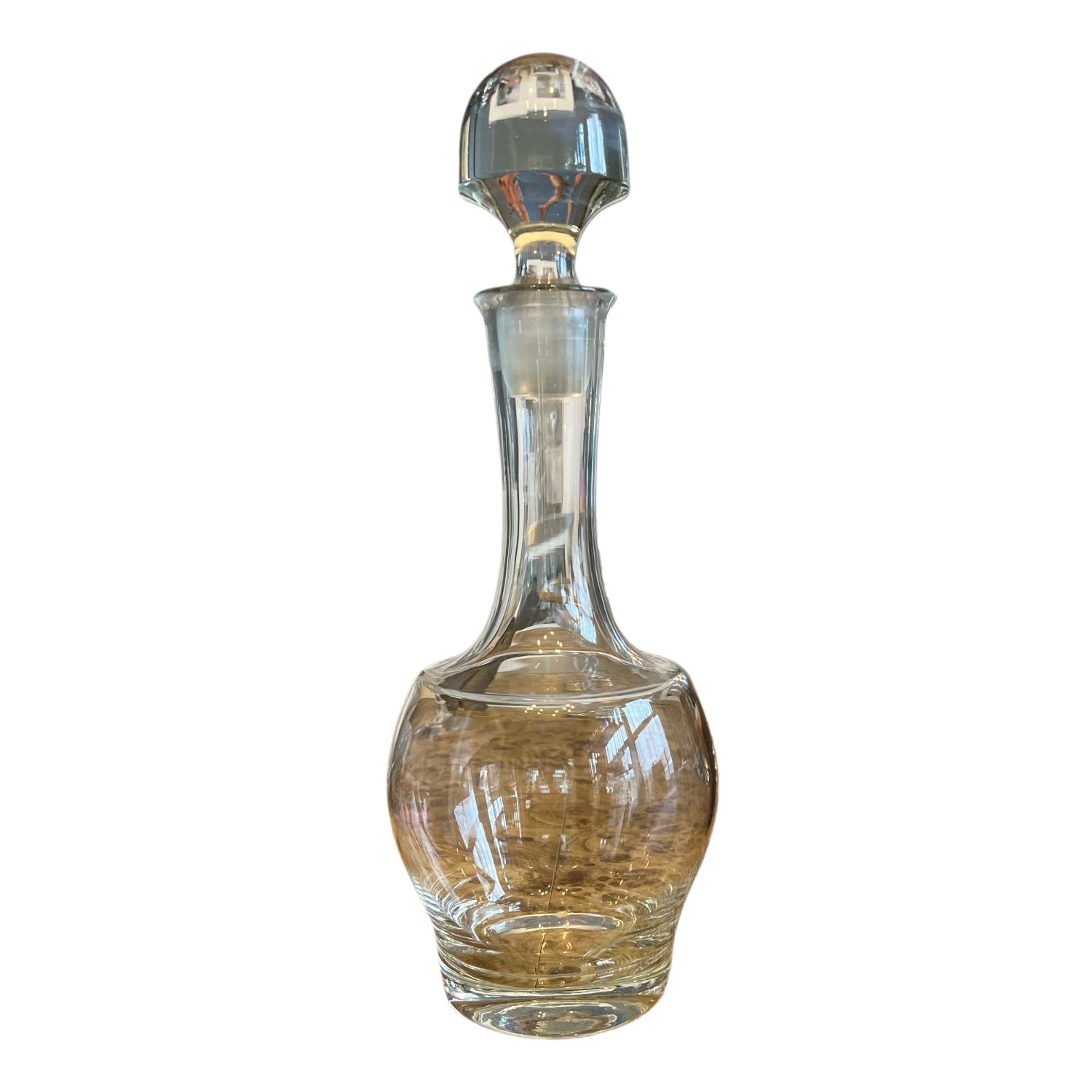 Clear Glass Decanter with Stopper, gypsyhousedesign.com