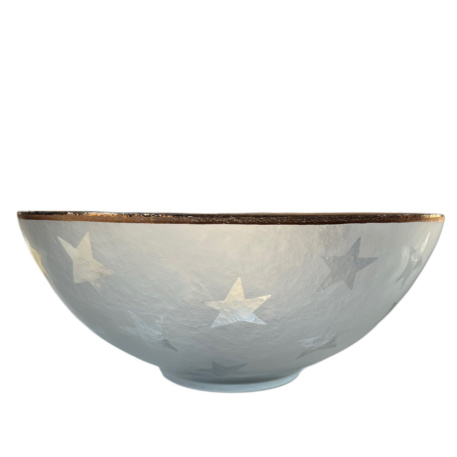 Star Bowl with gold rim, gypsyhousedesign.com
