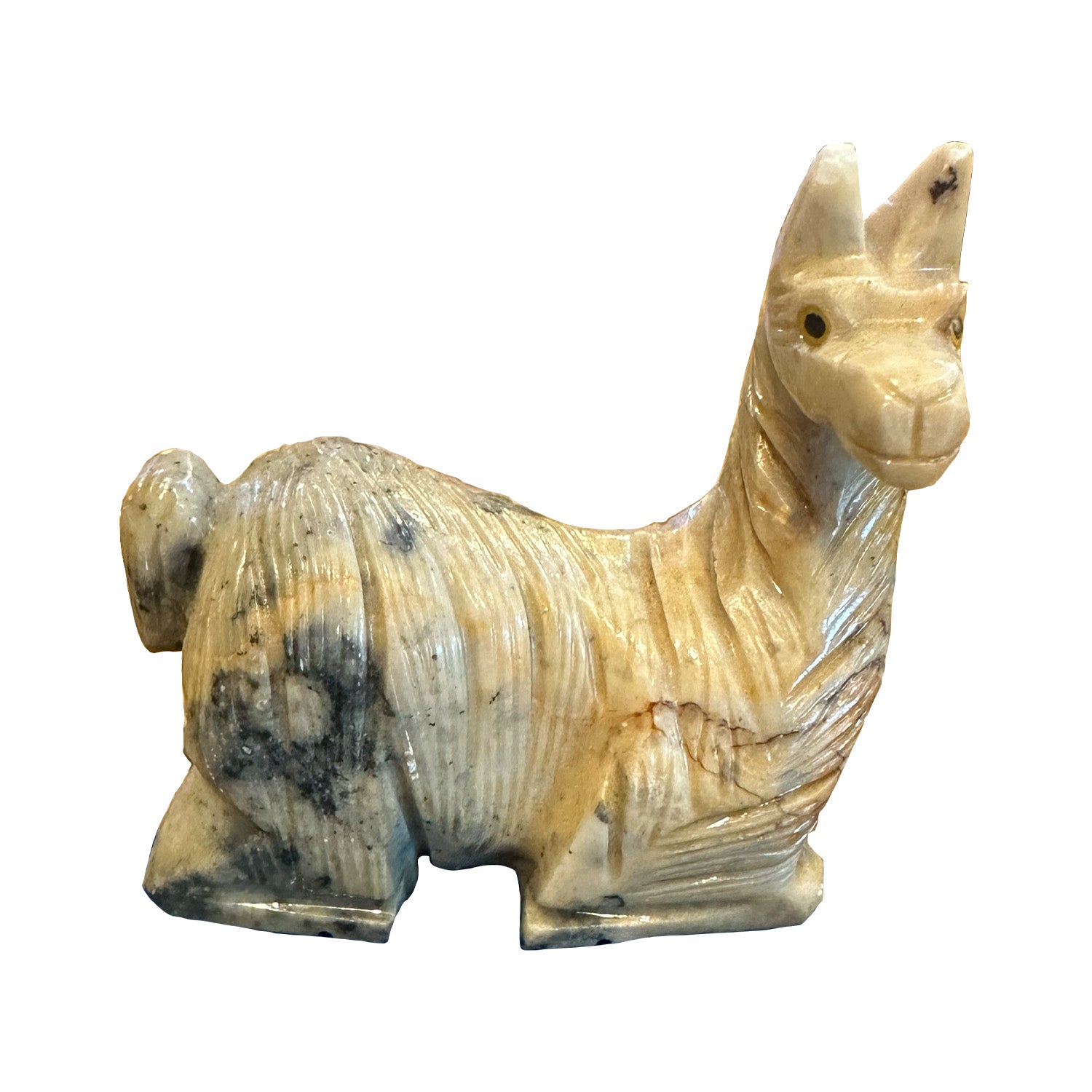 Carved Stone Lama, gypsyhousedesign.com